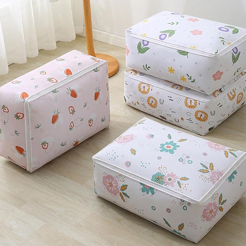 Large Size PEVA Waterproof Dustproof Clothes Storage Bag For Home Travel Moving - Image 5
